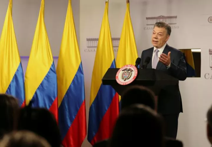Presidente Juan Manuel Santos. /Foto EFE