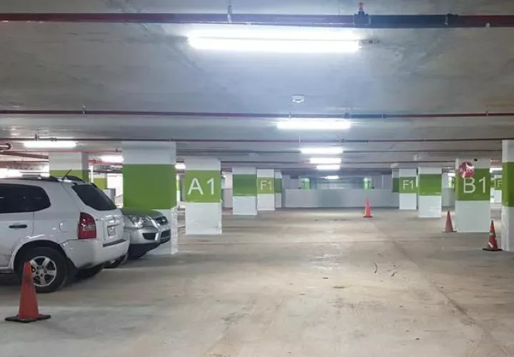 Estacionamientos del parque. /Foto Cortesía