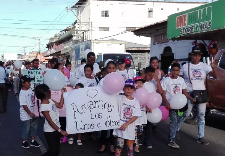 Inicio de la marcha de ayer. /Foto Eric Montenegro