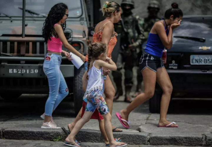 No hay tranquilidad en las favelas de Sao Paulo. FOTO/EFE