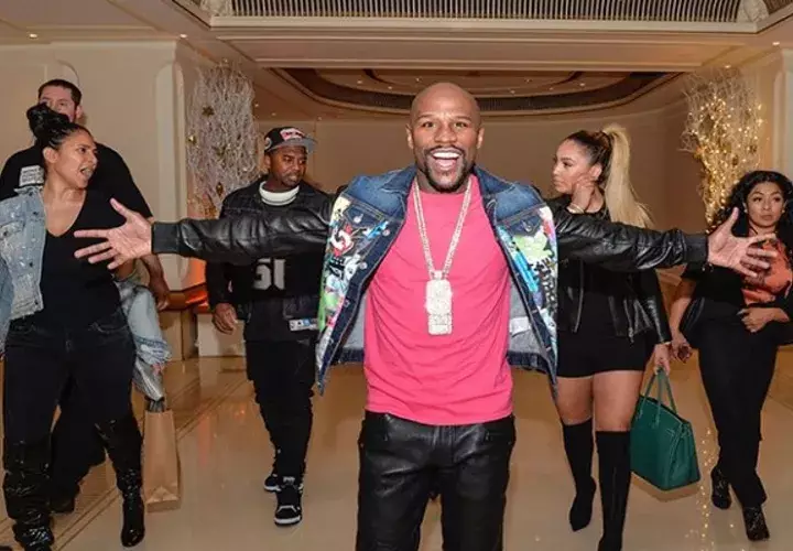 Mayweather tiene una vida de lujos. 