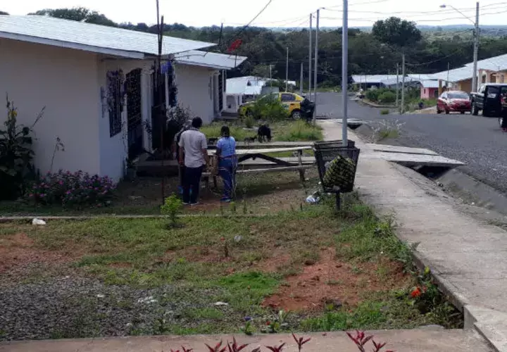 Homicidio en Chiriquí. Foto: José Vásquez.  