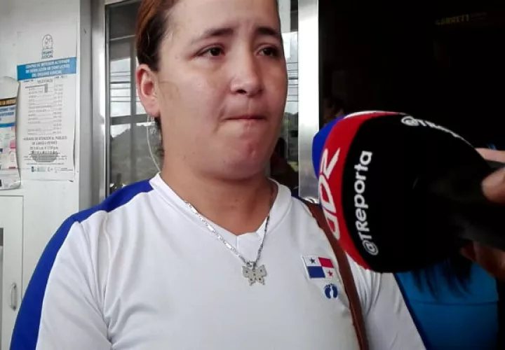 Ivonne Bastista Meléndez, madre de la niña. Foto: Eric Montenegro