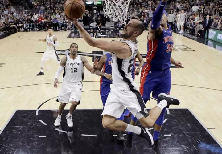 Manu Ginóbili  Foto AP