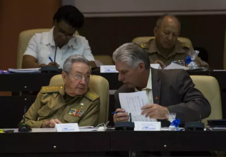 Raúl Castro durante la Asamblea del Poder Popular. FOTO/AP