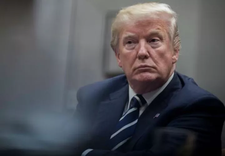 Donald Trump, mandatario de Estados Unidos. Foto: EFE 