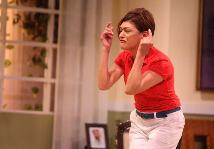 Reina Medaglia en una escena de "Casa en orden".