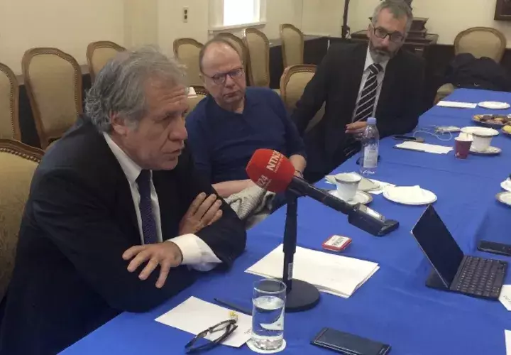 Secretario general de la Organización de Estados Americanos, Luis Almagro. /Foto EFE
