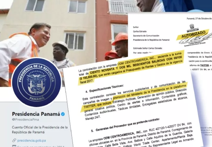 Documentos oficiales confirman que el Gobierno pagó casi $200 mil para publicitar su imagen en la cuenta oficial de la Presidencia. /Foto Archivo