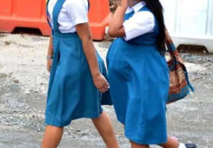Panamá lidera la estadística de menores en embarazo en 2017.