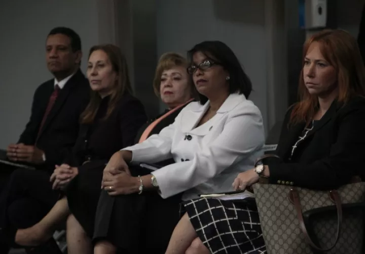 Aspirantes a magistrados principales y suplentes de la Corte en las consultas ciudadanas. /Foto Víctor Arosemena