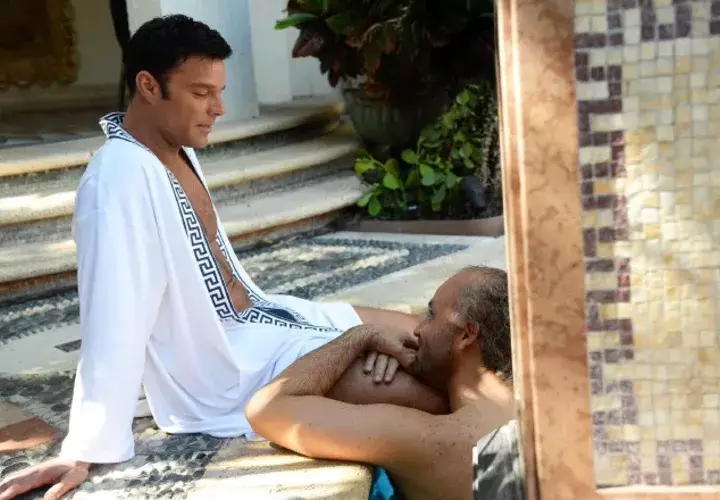 Ricky Martin (Antonio D'Amico) y Édgar Ramírez (Gianni Versace). Archivo