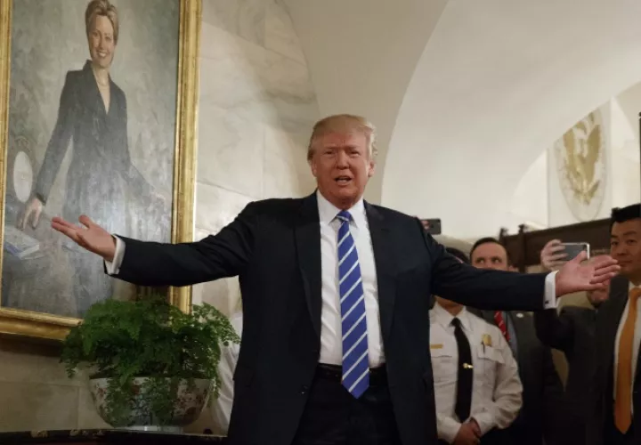 Donald Trump, ha dado victorias a los conservadores, mientras mantenía su discurso populista. /Foto AP
