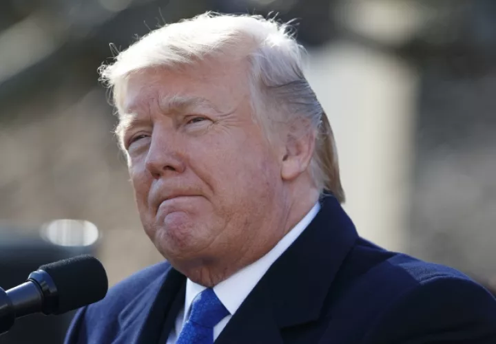 Presidente de EE.UU. Donald Trump. /Foto AP