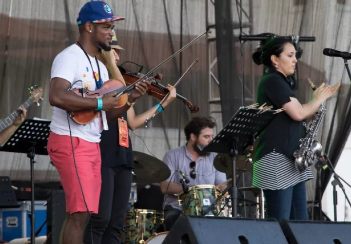 Danilo Pérez dijo que la música es un vehículo para el progreso. /Foto Aurelio Herrera