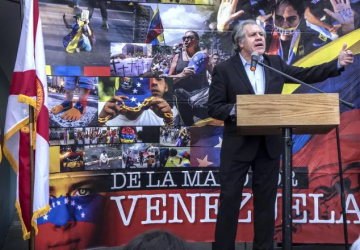 Luis Almagro, secretario general de la OEA.