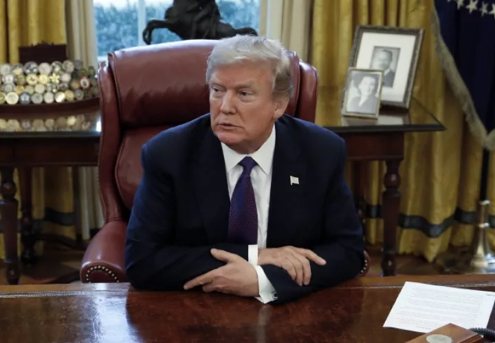 Presidente de Estados Unidos, Donald Trump. AP