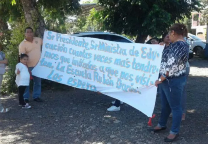 Aseguran que el Meduca incumplió su promesa. /Foto / Víctor E. Rodríguez