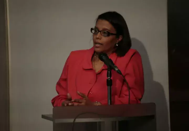 La fiscal y designada a magistrada, Zuleyka Moore. Foto/Víctor Arosemena