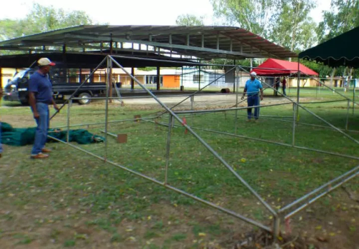 En los terrenos de la Feria de Azuero será el evento. Foto: Thays Domínguez. 