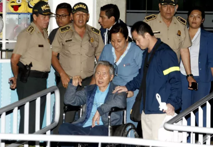 Alberto Fujimoria había sido dado de alta hace unos nueve días.