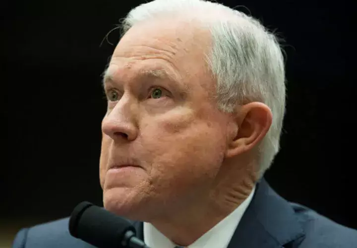 Fiscal general de Estados Unidos, Jeff Sessions. FOTO/AP