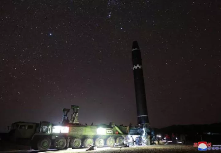 A lo largo del 2017 Corea del Norte realizó unas 20 pruebas misilísticas. FOTO/EFE