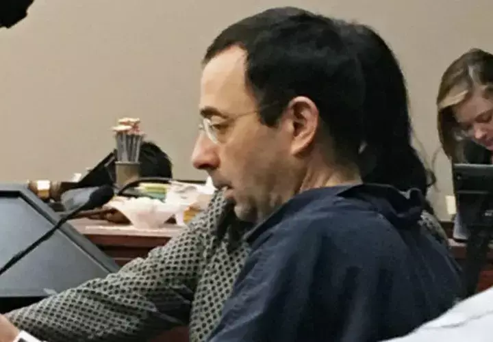  Larry Nassar. Foto:AP