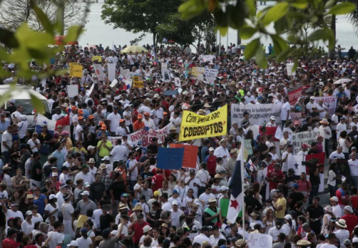 Más de 8 mil personas asistieron el 9 de enero a la cinta costera / Foto: Víctor Arosemena.