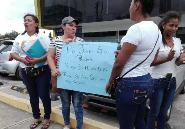 Quieren custodia legal de menor. Foto: Eric A. Montenegro.