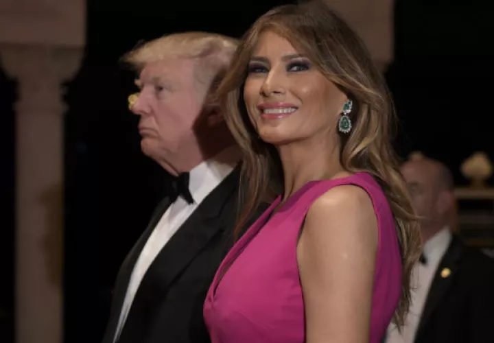 Donald Trump y Melania, buscan lo mejor para decorar algunas habitaciones de la Casa Blanca. FOTO/AP