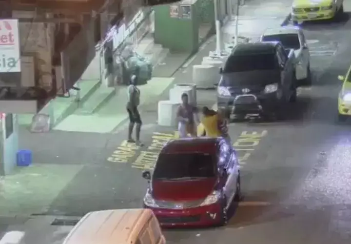 Los tres malhechores fueron puestos a órdenes de las autoridades / Municipio de Panamá.