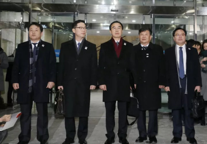 Corea del Norte y del Sur se reúnen después de dos años. FOTO/EFE