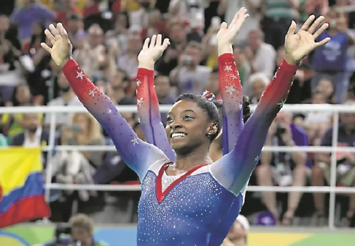 Simone Biles Foto AP