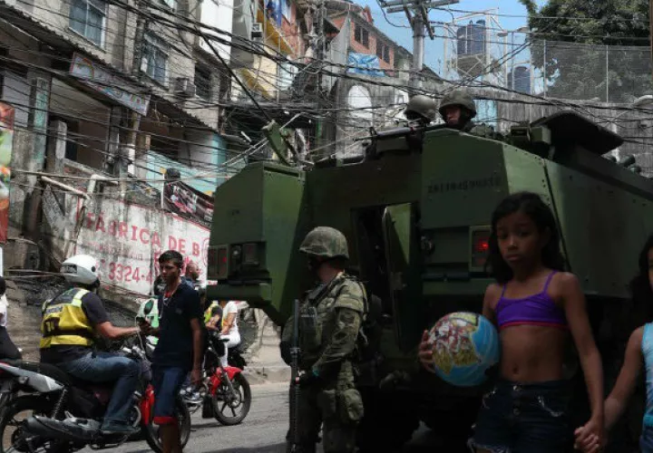 La violencia azota las favelas brasileñas. FOTO/EFE