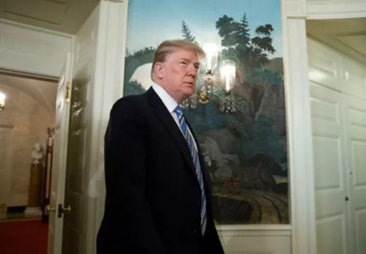 Donald Trump, presidente de los Estados Unidos. Foto: EFE