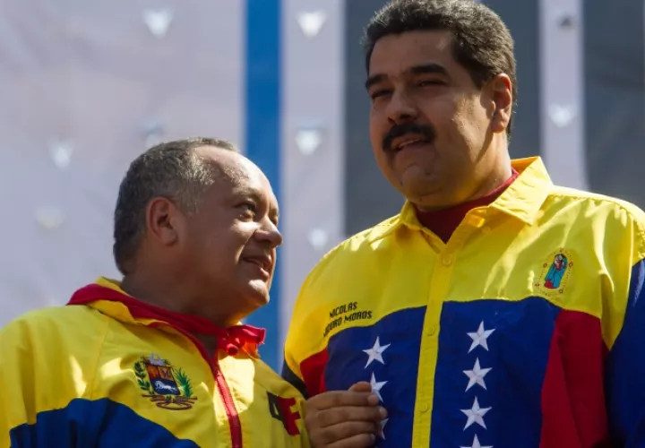 Nicolás Maduro y Diosdado Cabello. EFE