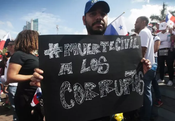 Este tema se ventiló en la protesta del pasado 9 de Enero. /Foto Víctor Arosemena