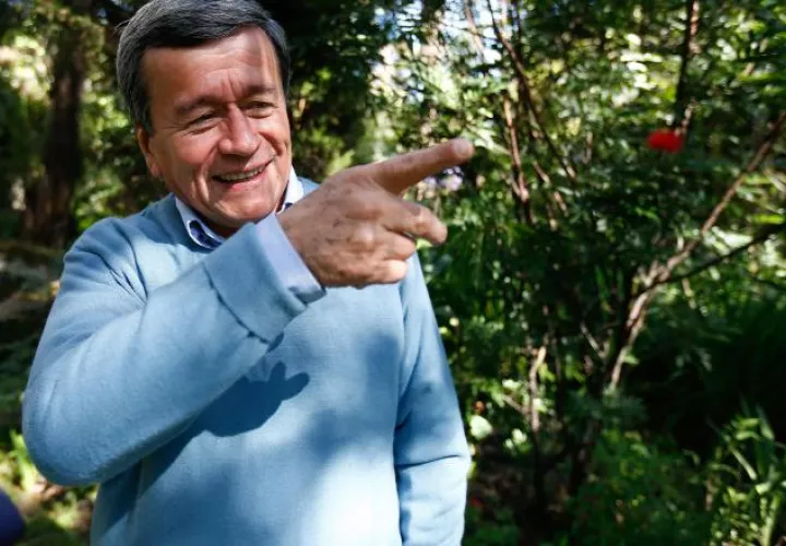 El negociador jefe de la guerrilla Ejército de Liberación Nacional (ELN), Pablo Beltrán. EFE