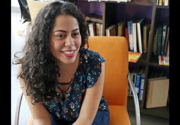 Nicolle Alzamora, destacada cuentista panameña.