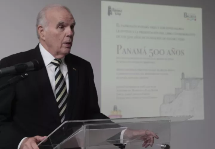 Ernesto A. Boyd S., presidente del Patronato de Panamá Viejo.