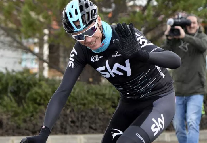 Chris Froome espera que su situación  se resuelva rápido. /Foto AP