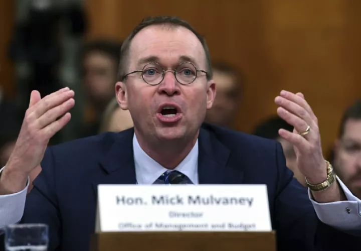 Director Mick Mulvaney AP