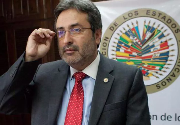Juan Jiménez, jefe de la Misión de Apoyo Contra la Corrupción.  FOTO/EFE