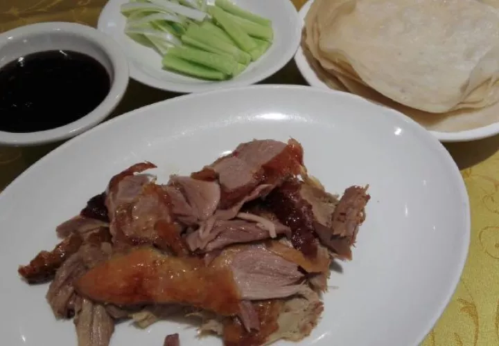 Todos los ingredientes del pato Pekín. Yaissel Urieta Moreno