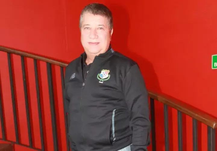 Hernán Dario "El Bolillo" Gómez dirige a Panamá desde 2014. /Foto Anayansi Gámez