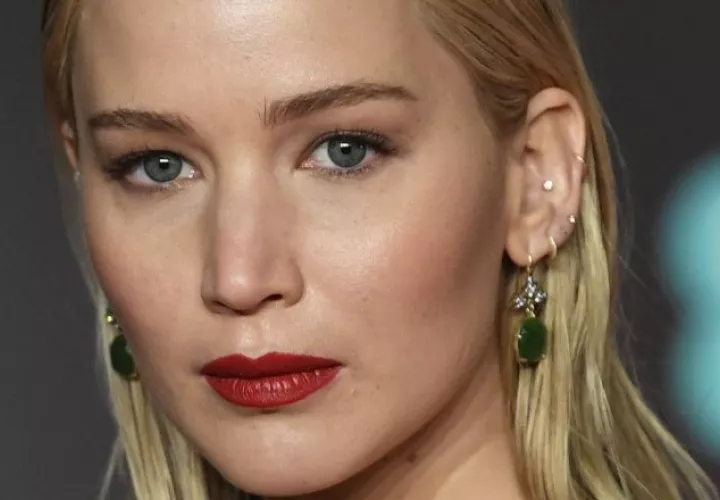 La actriz Jennifer Lawrence en los Bafta. /Foto EFE