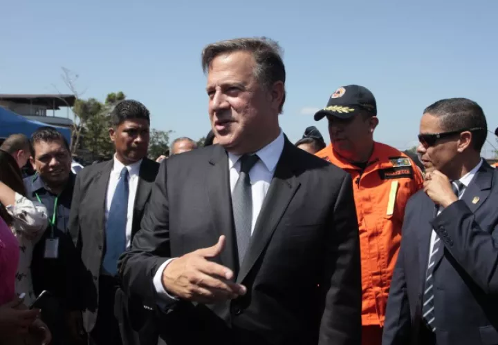El mandatario viajó el pasado miércoles sin revelar su destino. /Foto Víctor Arosemena