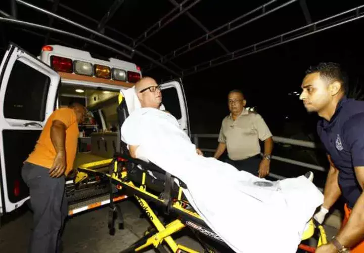 Alvarado estuvo recluido por dos semanas tras el disparo que recibió en la espalda / Archivo.