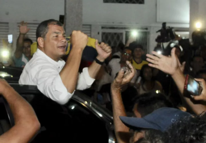 Rafael Correa pierde la oportunidad de volver a postularse para otro período presidencial. FOTO/EFE 